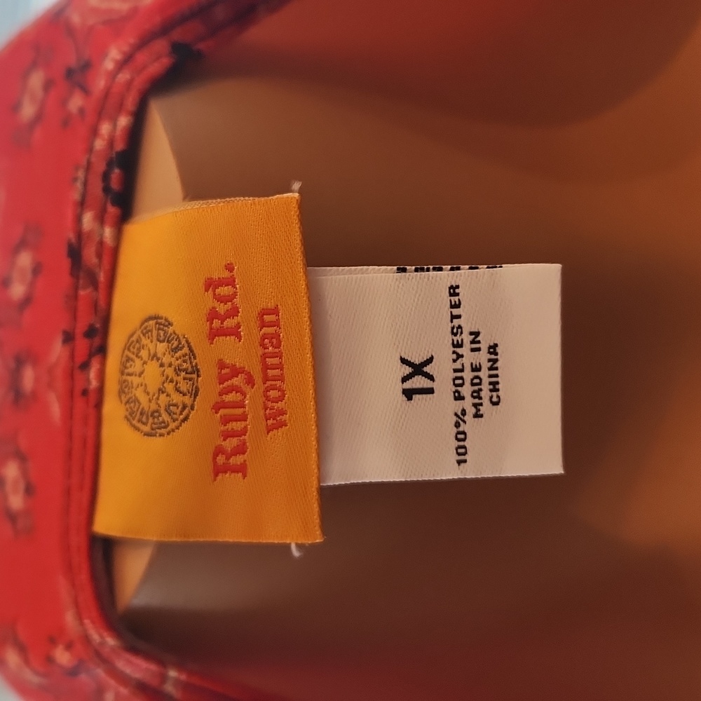 Ruby Rd. 1X Blouse - Picture 3 of 4